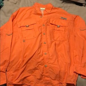 Men’s Columbia fishing shirt